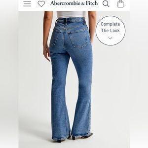 Abercrombie & Fitch High Rise Vintage Flare Jean